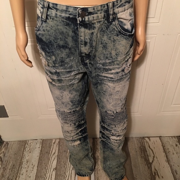 Trestles Supply Co California Republic ripped baggy hip-hop. Distressed. - Picture 1 of 6